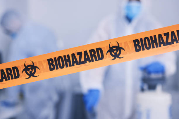 Professional Biohazard Cleanup technician working in Butler, WI